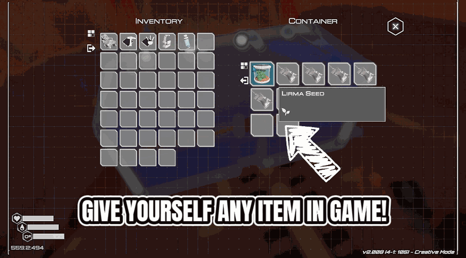 Planet Shop (Give Items)